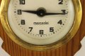 Стар Немски Часовник MERCEDES Дървена Пирографирана Основа, снимка 4