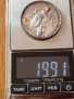 Френска 19в. сребърна монета Музиаклана консерваториа Дижон, снимка 11