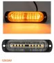 10 LED Аварийна Лампа За Пътна Помощ , Жълта Блиц Мигаща Светлина 12V, снимка 1 - Аксесоари и консумативи - 44392829