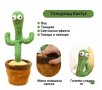 Интерактивна забавна играчка пеещ и танцуващ кактус, снимка 5
