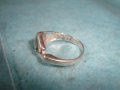 СТАР СРЕБЪРЕН АРТ ДЕКО СТИЛ ПРЪСТЕН СРЕБРО 925 МАЙСТОРСКА ИЗРАБОТКА 25682, снимка 7