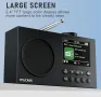 Преносимо радио Mycket DAB, цифрови радиостанции DAB Plus с Bluetooth, USB акумулаторно FM радио

, снимка 4