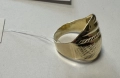 Златен пръстен 2.26гр., снимка 2