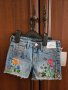Дънкови панталонки за момиче на H&M за 3-4г., снимка 1 - Детски къси панталони - 42377843