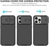 Нов калъф за телефон iPhone 15 Pro Max Капак с Плъзгаща Защита на Камерата Черен Айфон кейс, снимка 3
