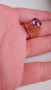 Руски каталожен   златен ажурен пръстен 583, снимка 16