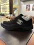 Спортни обувки Chanel Trainers black and white, снимка 2