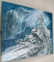 The Lich King, по изображение от World of Warcraft /картина, оригинал, 2015г./, снимка 4