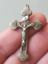 Старо кръстче. 1920г. Разпятието. Автентично. Исус Христос. Кръст.  Много старо, снимка 3