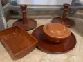 Стари мебели маса аптечка полилей столове табурет тонет закачалка виенска маса, снимка 16