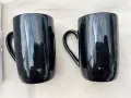 Лъскава черна керамична чаша за кафе машина., снимка 2