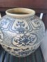 YUAN DYNASTY blue and white vase  , китайска ваза, снимка 3