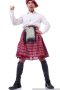 Килт - шотландска карнавална карирана пола+ шапка, снимка 4