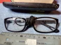 СТАРИ ДИОПТРИЧНИ ОЧИЛА с ШНУРЧЕ За ВРАТА и КАЛЪФ и с НУЖДА от РЕМОНТ 47740, снимка 7