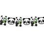 Панда мече картонен банер гирлянд украса парти рожден ден, снимка 1 - Други - 40549820