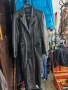 Дълго дамско кожено манто, снимка 2