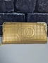 Лачено портмоне сиво и златно, снимка 3