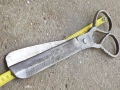 Абаджийска ножица 1866г със златни набивки , снимка 7