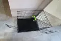 Duvo сгъваема метална клетка за куче 76×48×54 см - 2 врати, снимка 6