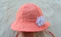 Бебешка шапка с връзки 0-3 месеца ръст 62см. , снимка 10