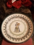 Голяма нова ретро чиния от 1989 година , снимка 9