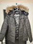 Frieda  & Freddies зимно яке с пух,качулка с пух от миеща мечка , снимка 1