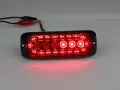Мигащ висящ LED габарит 24 LED 12-24V с червена светлина, снимка 4