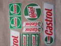 Цветни самозалепващи качествени  стикери Castrol Кастрол за кола автомобил мотор велосипед тротинетк, снимка 3
