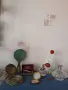 Стари пудриери и огледало кутийки за Арт прибори четка с лопатка. , снимка 2