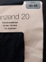 Glanzend 20 den 46/48 Черен чорапогащник , снимка 1