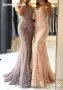 Дантелена бална рокля в два цвята , снимка 1 - Рокли - 41227694