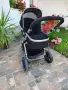  i-Safe System Black Trio Travel System 3-в-1 – комбинирана бебешка количка с кош/седалка, кошче за , снимка 1