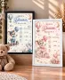 Бебешка визитка | Мишленца за момче или момиче, снимка 1