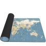 Геймърски пад за мишка и клавиатура – “World Map” – 90×40 см – RC-K-1074 – Син, снимка 8