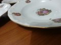 Стар български порцелан чинии барок Изида , снимка 5