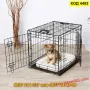 Сгъваема метална клетка за малки кучета и котки – 60x46x51 см - КОД 4482, снимка 10