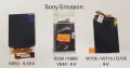 Дисплей за Sony Ericsson W380,T610,T630,T230,C903,T250,K800,K850,R600,J105,J300,S700,M600,Z200,Z600, снимка 4