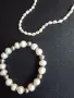 колие гривна естествени перли, снимка 3