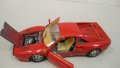 Метална количка Ferrari GTO(1984) Burago 1:18, снимка 3