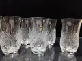 кристални чаши за вода безалкохолно , снимка 8