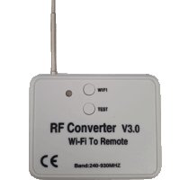  Конвертор Wi-Fi към дистанционно V3 RF, снимка 1 - Гаражни врати - 42097384