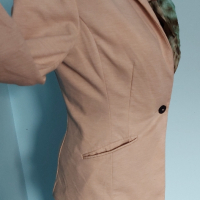 Вталено марково сако "H&M" / малък размер XS - S, снимка 4 - Сака - 44816581
