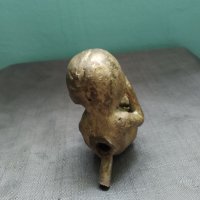 бронзова статуетка-бебе, снимка 3 - Други ценни предмети - 38657714