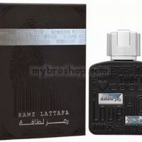 Луксозен арабски парфюм Ramz Silver Edition от Lattafa 100ml ванилия, зърна тонка, гуаяково дърво - , снимка 3 - Унисекс парфюми - 39440506