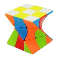 Куб Ahelos, Twisted Cube , Тип Рубик, Магически, Mногоцветен, снимка 2 - Образователни игри - 40125128