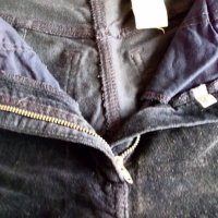Оригинален Armani Jeans, синьо кадифе, размер 28, снимка 4 - Дънки - 34187672