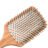 Четка за коса Mibella, 16,5 см., бамбук, внос от Германия, снимка 2 - Аксесоари за коса - 36434444