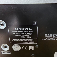 Усилвател ONKYO A-9155, снимка 5 - Ресийвъри, усилватели, смесителни пултове - 44598098