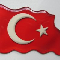 Автентичен магнит от Турция-флаг, снимка 3 - Колекции - 35779226