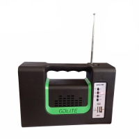 Соларна система Automat, GDlite 10, 3 крушки, Радио, MP3 плейър, снимка 3 - Къмпинг осветление - 36263221